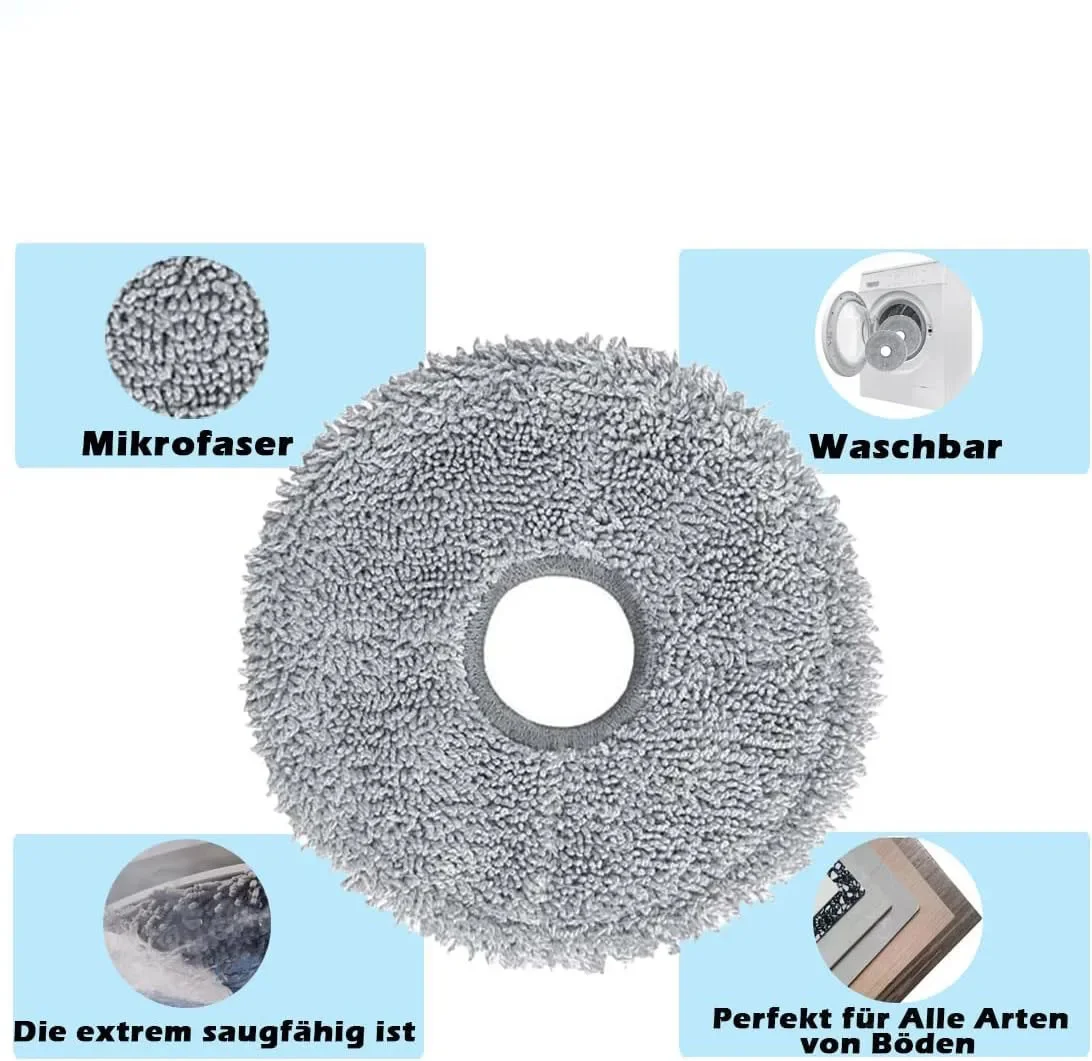 Dreame Bot L10s Pro / L10 PRIME เครื่องดูดฝุ่นหุ่นยนต์อะไหล่ทดแทนแปรงด้านข้างหลักแผ่นกรอง HEPA ผ้าซับ