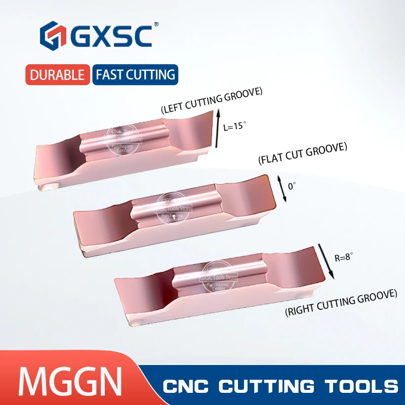 CNC Grooving Blades MGGN150-JM MGGN300R-8 MGGN250L-15 High Quality Carbide Cutting Inserts Used For Stainless Steel Processing