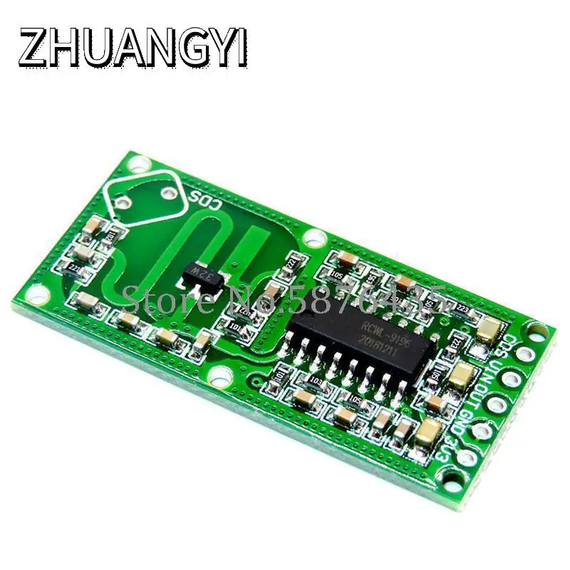 HC-SR501-módulo Detector de movimiento, dispositivo con soporte de módulo piroeléctrico infrarrojo, HC-SR505, AM312, SR602, ajuste de RCWL-0516