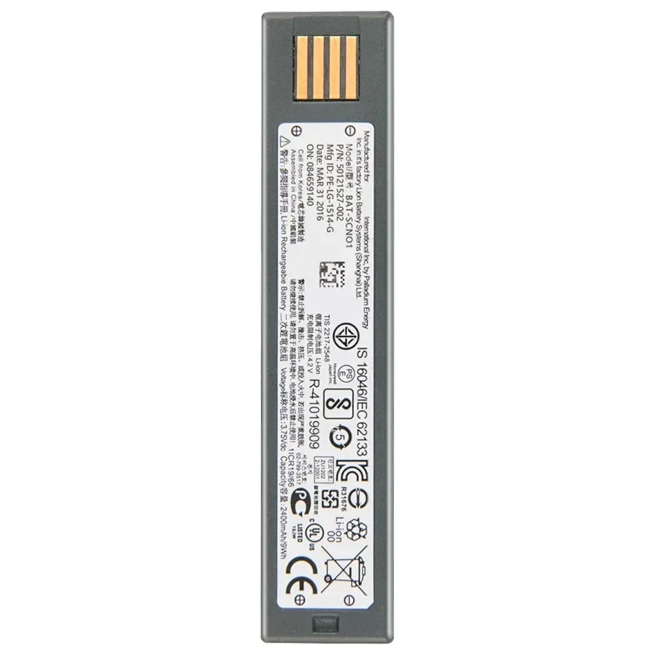 For Honeywell 1202G 1902GHD GSR 1452G 4820 3820 BAT-SCN01 General Scanners 2400mAh Printer Battery BAT-SCN01