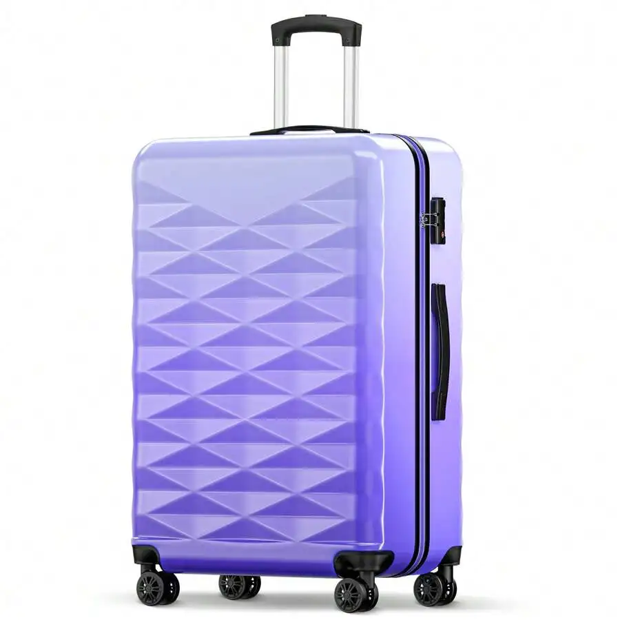 20/28 Inch Carry-On Suitcase With Spinner Wheels,Hard Shell Suitcases,Lightweight Luggage For Women,Equipped With 360      Spinner Wheels, TSA Lock