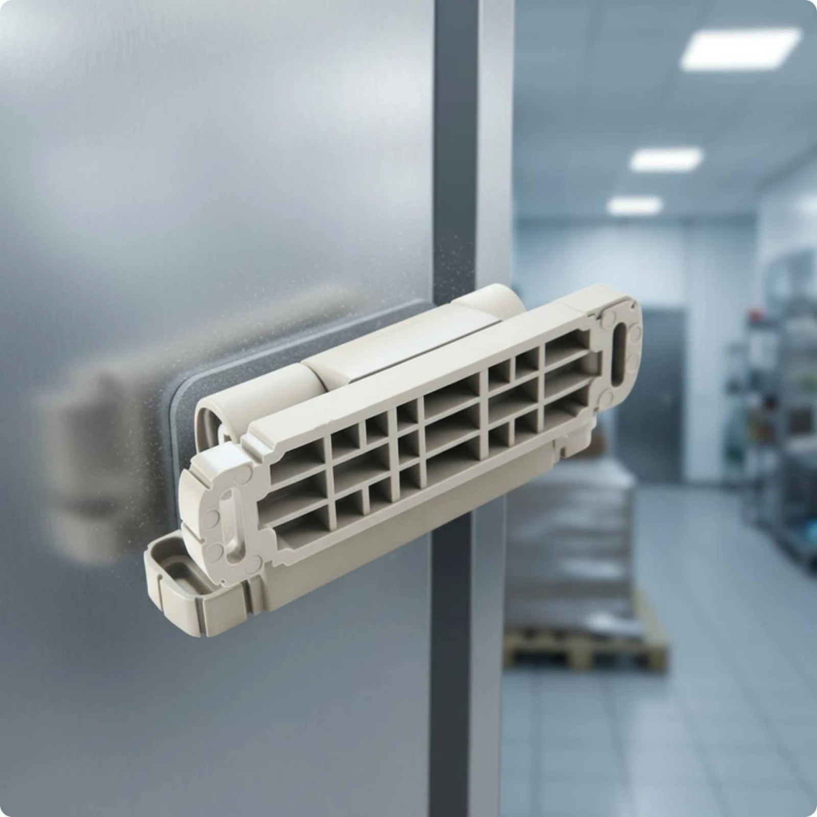 Picture 6: Cold Storage Door Handle Heavy-Duty Cold Room Handle Industrial Hardware Anti-Collision Adjustable