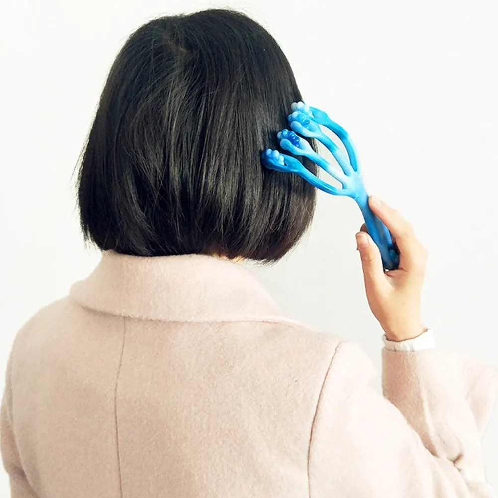 

3 шт. массажный ролик с четырьмя когтями, инструмент для ручного массажера для тела, кожи головы, спины, ручной