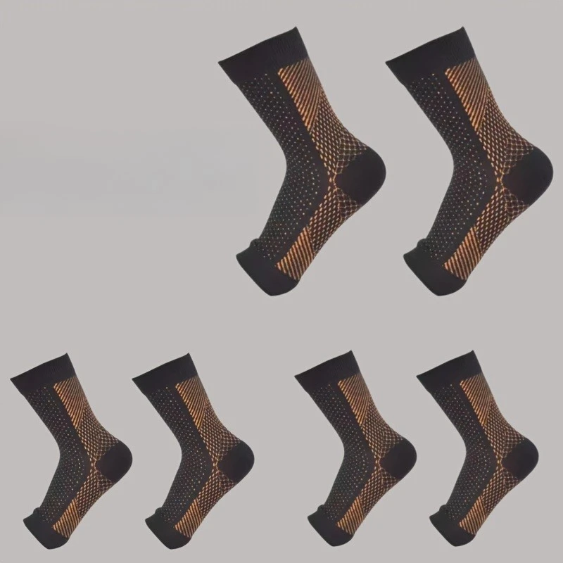 4 pairs of open toed socks pressure socks/suitable for yoga/outdoor sports/foot cover anti slip function/sweat and moisture absorption/foot protection sports socks/sock heel towel bottom thickened suction view 2
