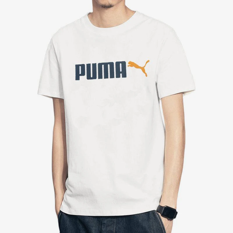 

Puma Genuine 2025, весенняя новая мужская вязаная дышащая футболка для улицы 691341-02