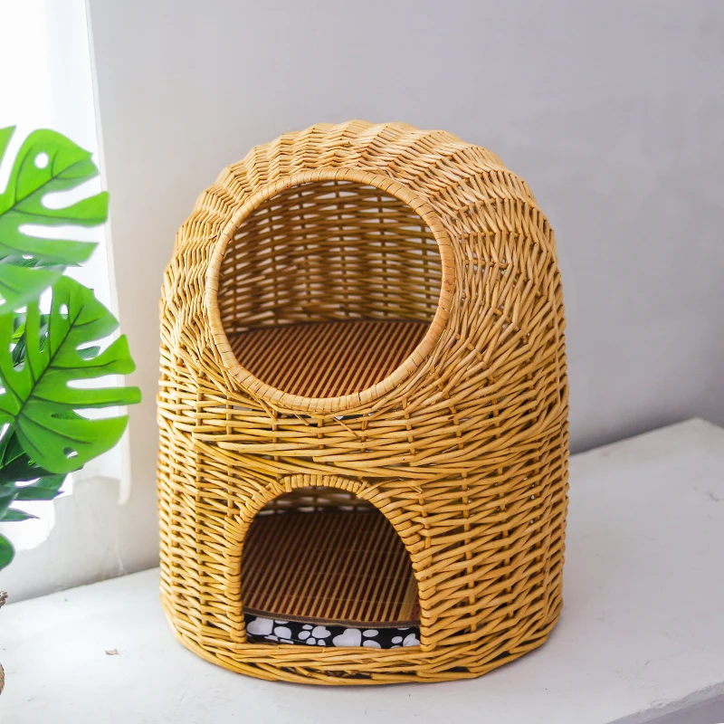 rattan cat litter to keep warm