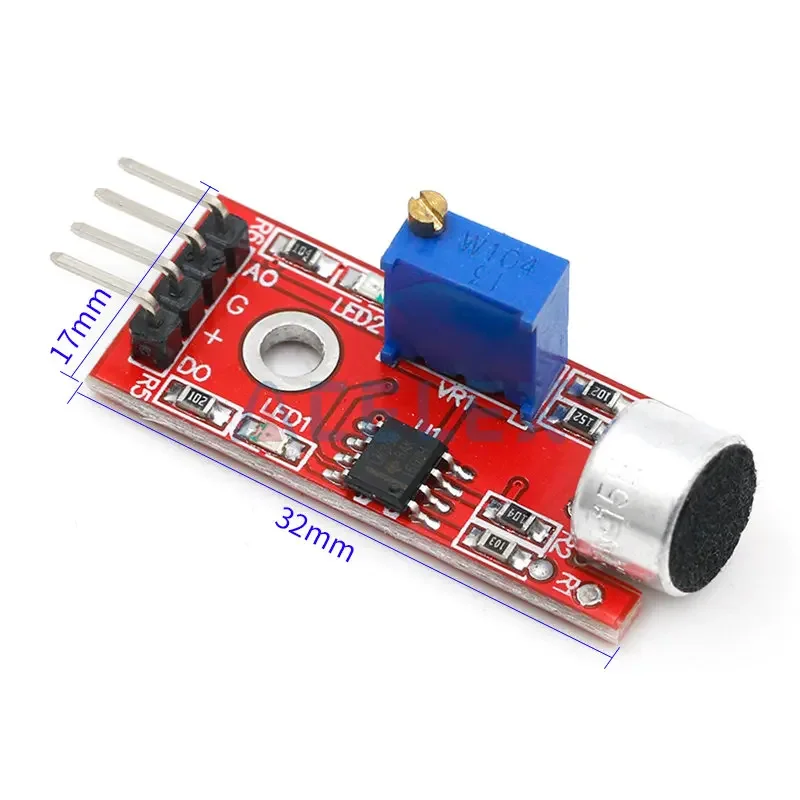 High Sensitivity Sound Microphone Sensor Detection Module For arduino AVR PIC KY-037