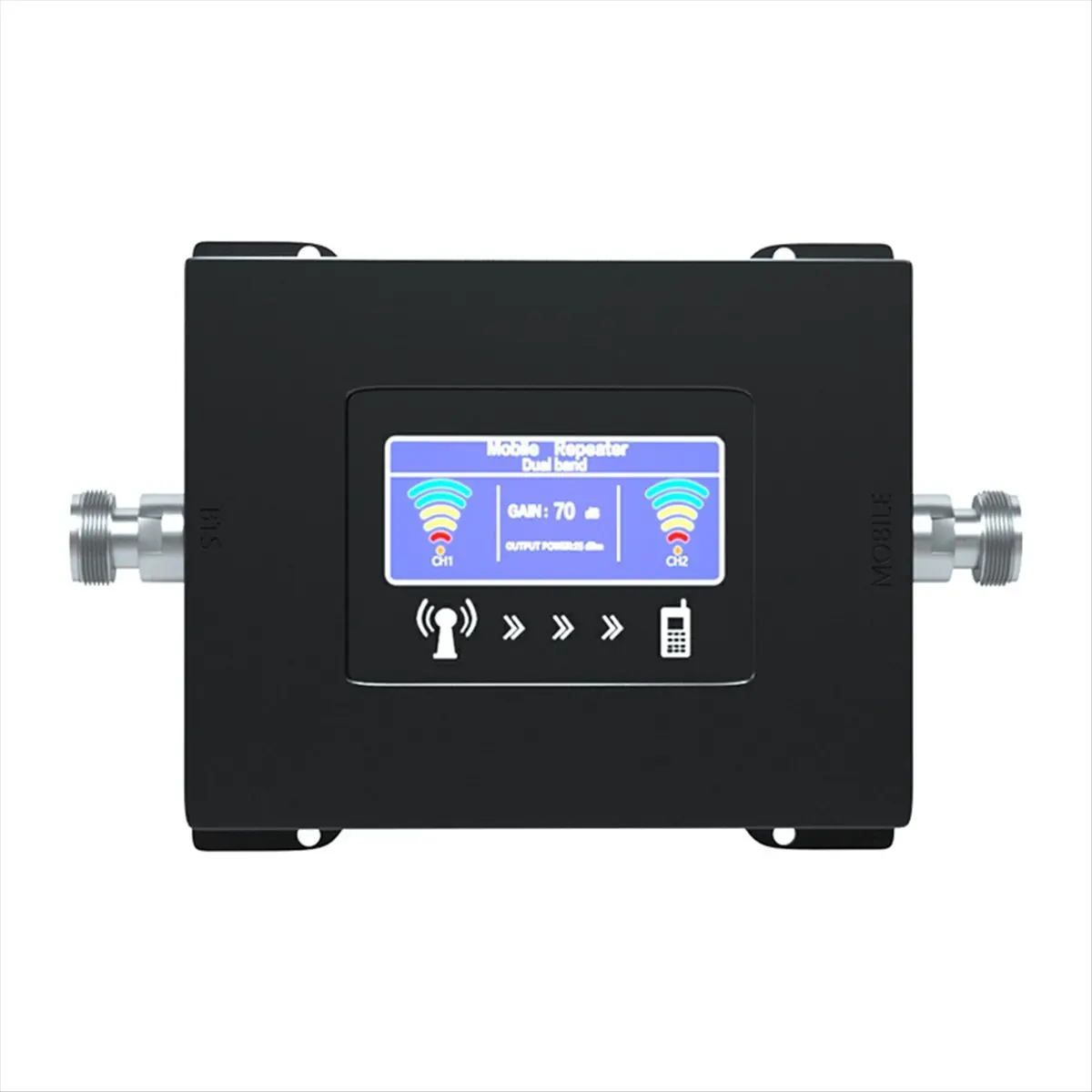 A85P New Mobile Signal Booster Dual Band GSM 900 1800MHz Signal Repeater 3g 4g Lte Amplifier