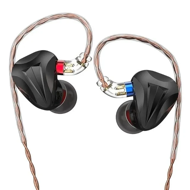 CVJ Freedom 4BA+1DD Hybrid IEMS Balanced Armature Monitor Headphone Cancelling Earbuds Tuning Switch Earphones New Arrive