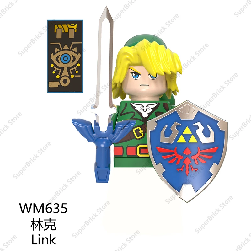 WM6053 The Legend of Zelda Twilight Princess Mini Action Figures Bricks Classics Game Figure Doll Model Building Blocks Toy Gift