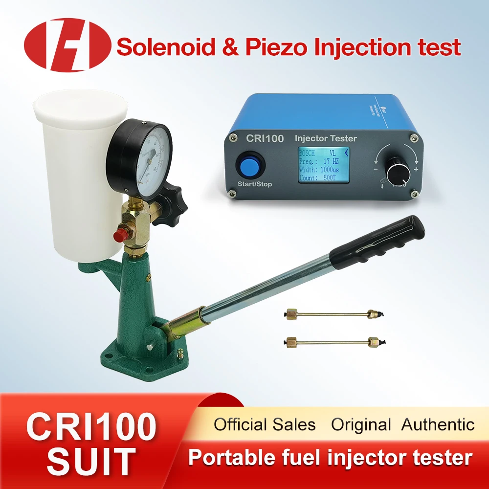 

Repair Tool Diesel Piezo Coil Common Rail Injector CRI100 and S80H Injector Nozzles Tester Validator Kit For Siemens