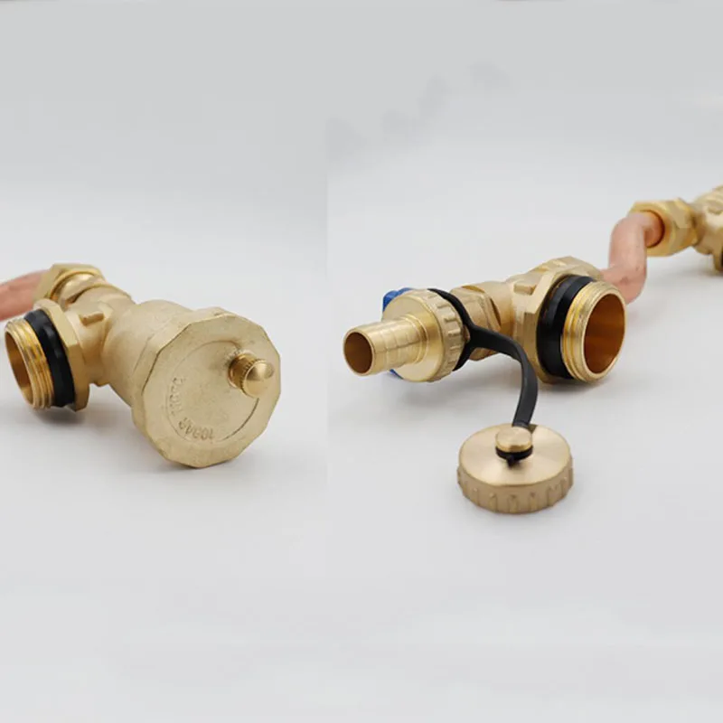 Automatic drainage and sewage valve, floor heating water distributor, hydraulic balance pressure differential bypass