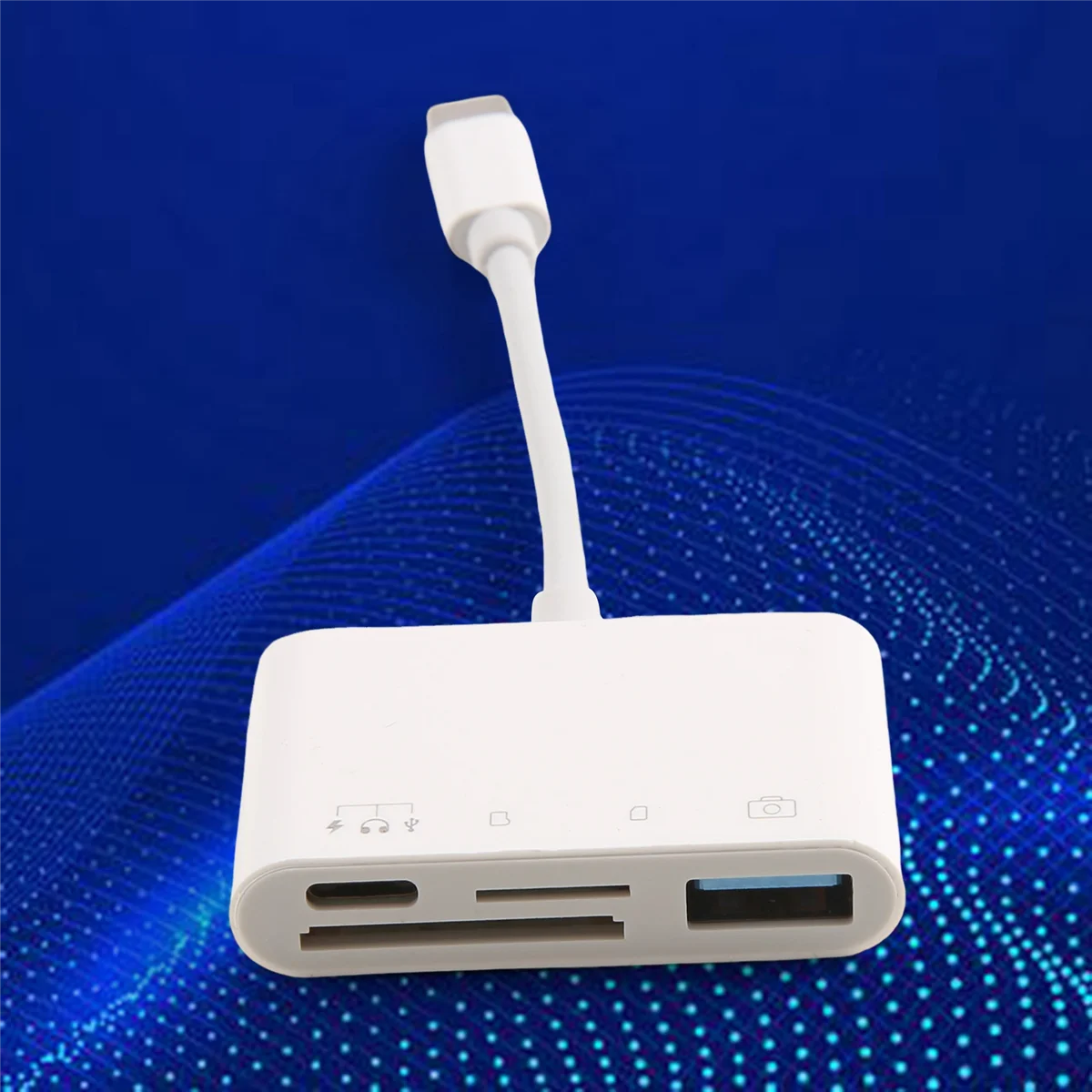 

Upgraded Type-C Interface Card Reader 4-In-1 4-Port Universal Card Reader