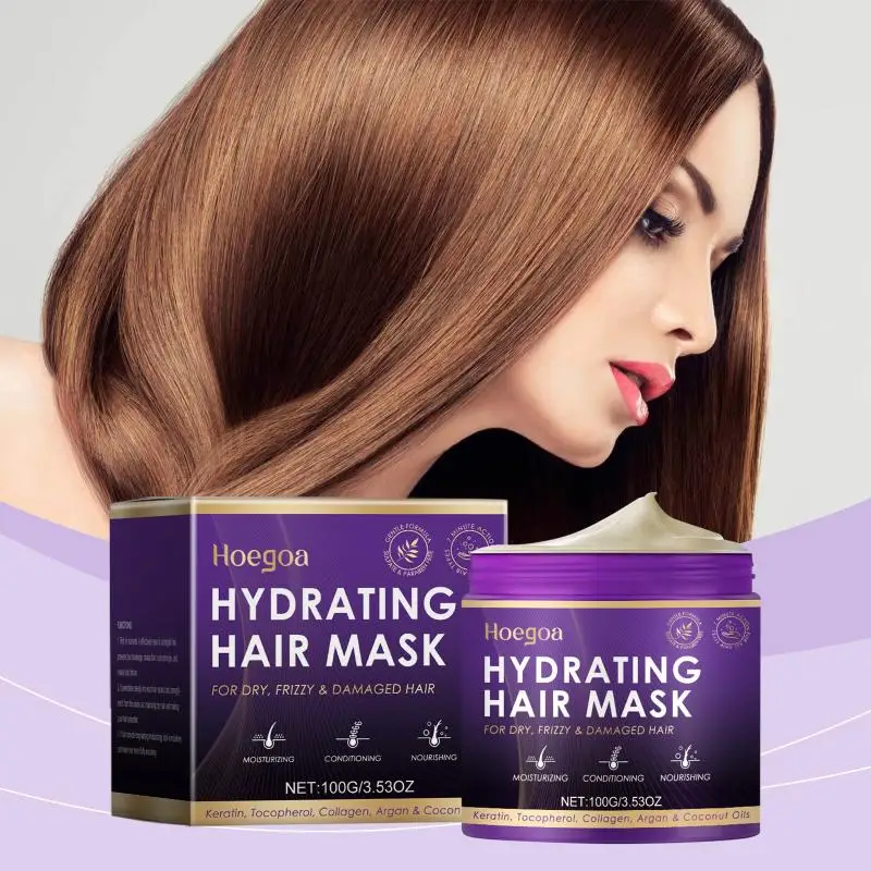 Collagen Moisturizing Hair Mask Nourish Scalp Enhance Hair Roots Improve Drying Reduce Hair Breakage Repair Hair Conditioners