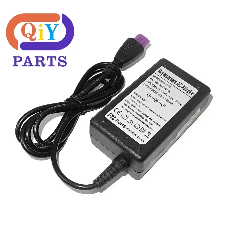 1PCS 0957-2385 AC Adapter Charger Power Supply 22V 455mA for HP 1010 1012 1510 1512 1513 1514 1518 2515 2540 2541 2542 2543 2544