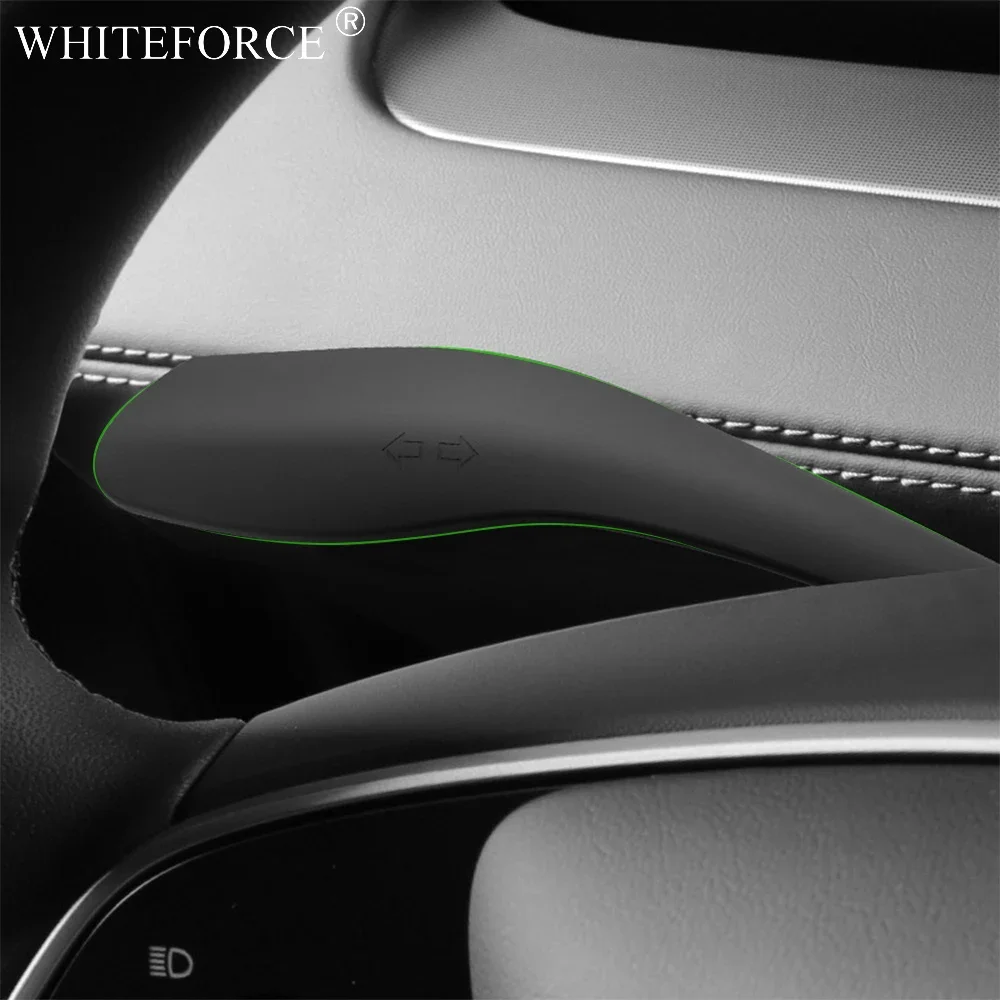 For Tesla Model Y Juniper 2025 Gear Lever Sleeve Silicone Column Shift Turn Signal All-inclusive Protect Cover Gear Shift Sleeve