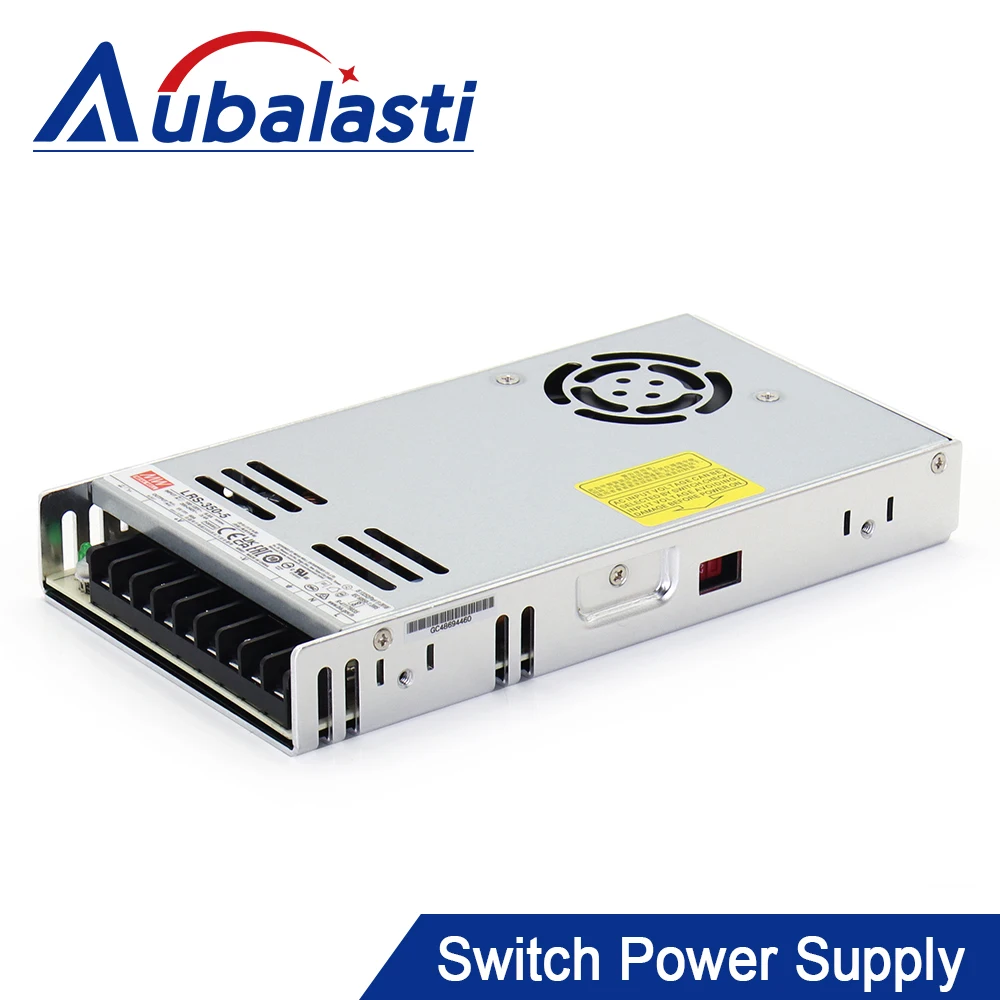 MeanWell Power Supply LRS-350 Switching Power Supply DC 5V 12V 24V 36V 48V use for CNC Router Engraving and Cutting machine