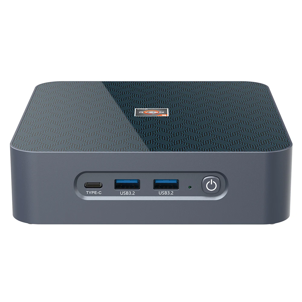 NUC 미니 PC AMD Ryzen 7 5800H 5 5600H 2 * DDR4 2 * M.2 NVMe SSD 2.5G LAN 마이크로 데스크탑 게이머 미니 컴퓨터, 3x4K 디스플레이 WiFi6E BT5.2