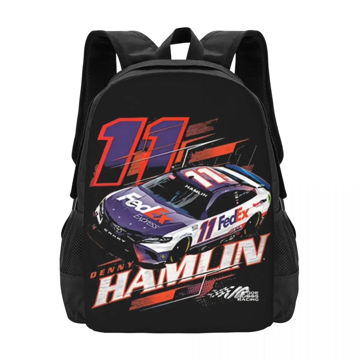 حقيبة ظهر للكمبيوتر المحمول Denny Hamlin 11 للسفر، حقيبة كمبيوتر مدرسية للأعمال والكلية هدية للرجال والنساء