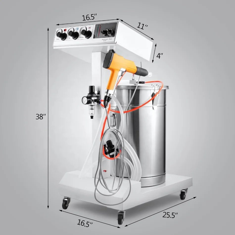 China Factory CE Proved WX-101 powder Coating Machine with spray