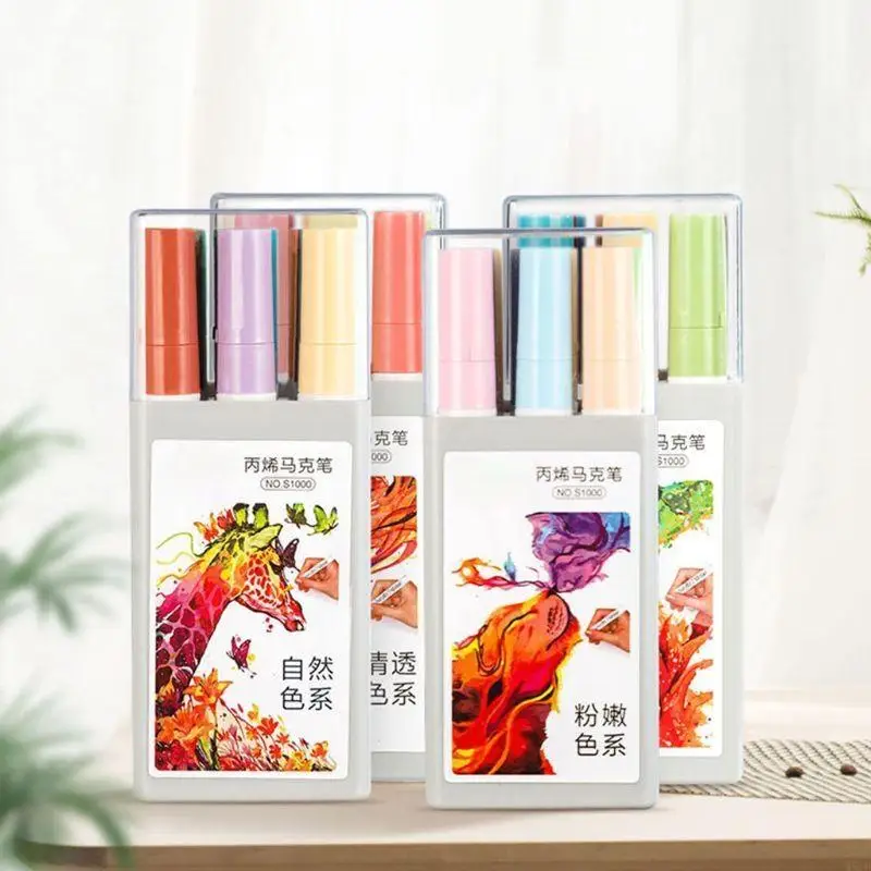 M5TB 12 CORES PENTE ACRYLIC PAIXA PENE