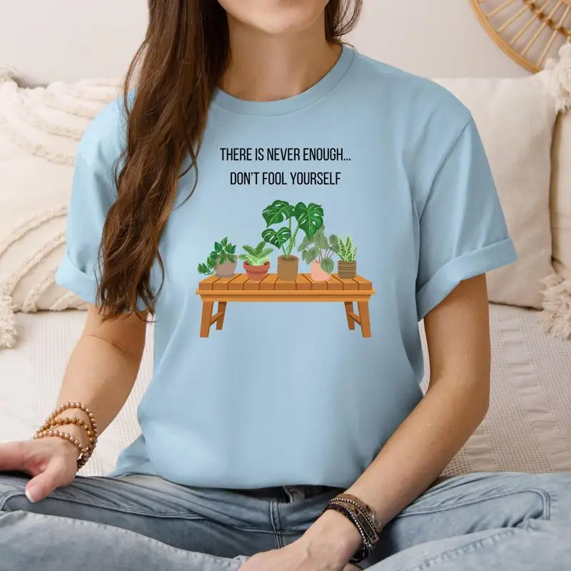 

Футболка Plant Lady Lovers Mama Creative Never Enough Plants