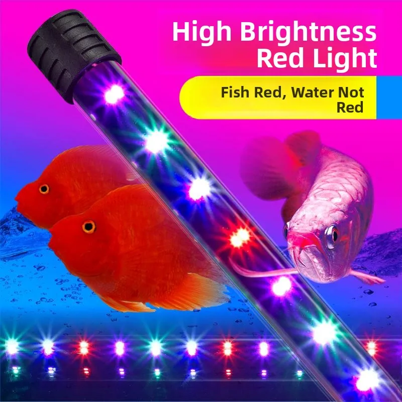 

Super Bright LED Fi Tank Light Full Spectrum Lighting Cover Top Cover with Light Aquarium Lighting Equipment