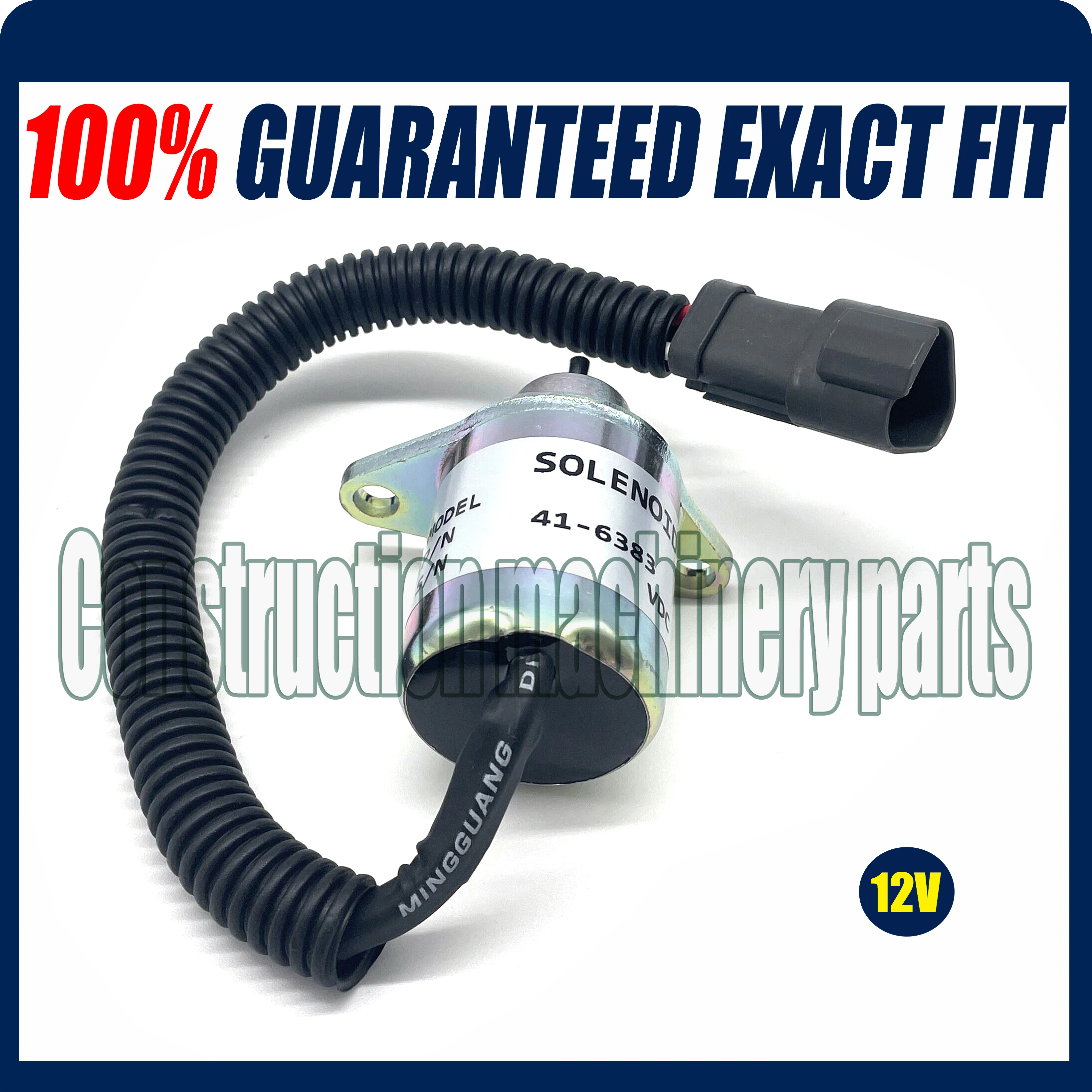 1503ES-12S5SUC11S Stop Solenoid Valve for Yanmar Engine Replaces Thermo King 41-6383，1500-3024, 1500-3076