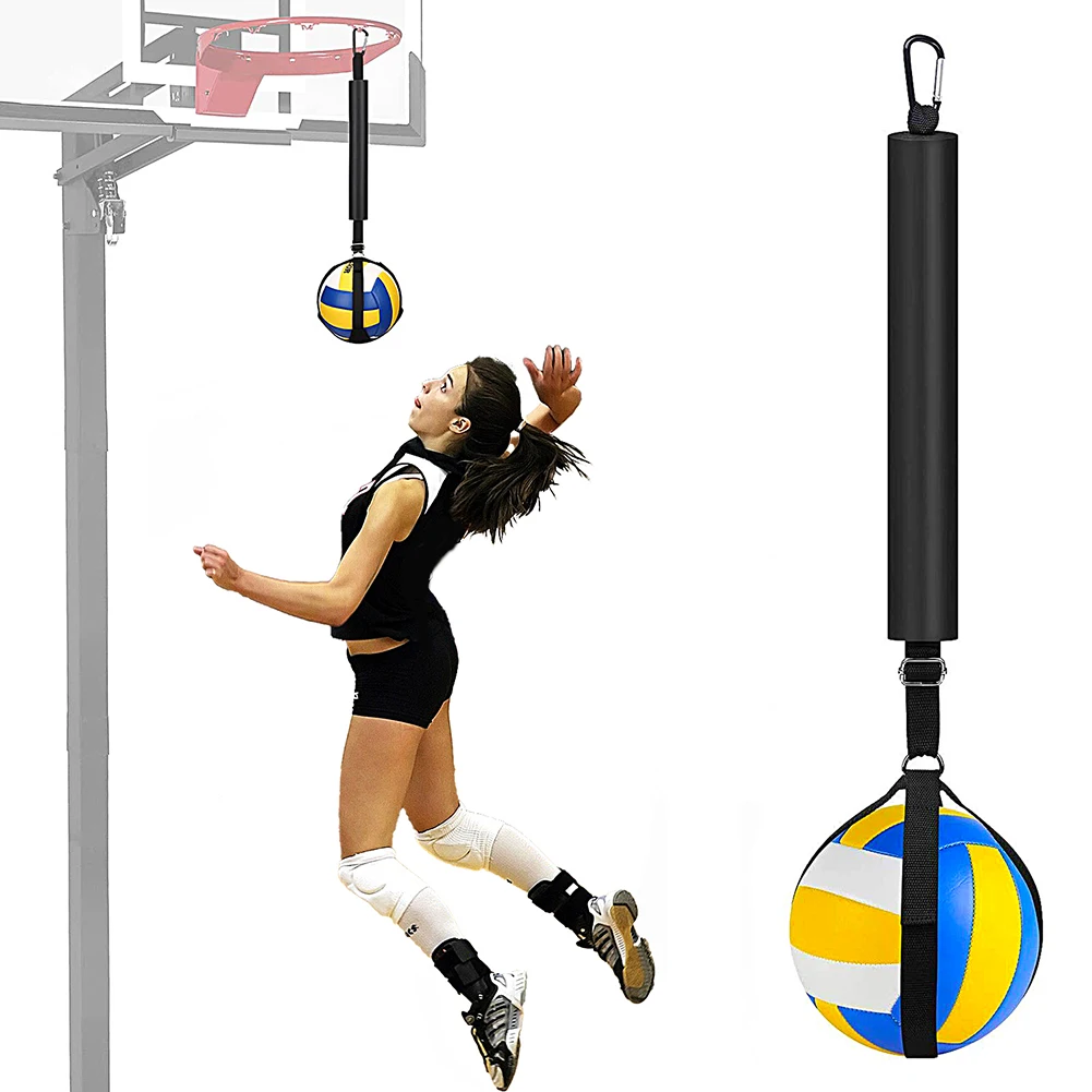 Volleyball Spike Trainer Self-Training Volleyball Resistance Band with Adjustable Belt Indoor Outdoor Train Supplies