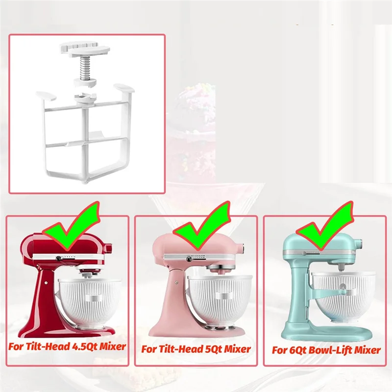 مجداف خلط صانع الآيس كريم ABVI لخلاطات حامل مرفق محرك الأقراص R، أجزاء صانع الآيس كريم لكيتشن ايد