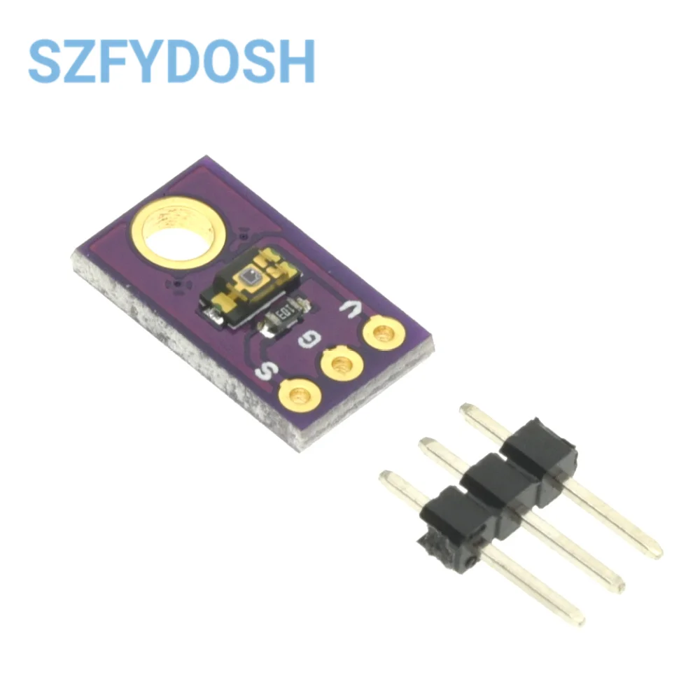 TEMT6000 Sensor de luz Visible analógico módulo de luz ambiental para Arduino, Raspberry Pi, monitoreo de intensidad de luz
