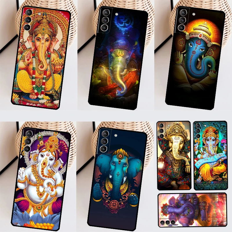 Ganesh Elephant God Case For Samsung Galaxy S23 Ultra S22 S9 S10 Note10 Plus Note20 Ultra S20 S21 S23 FE Cover