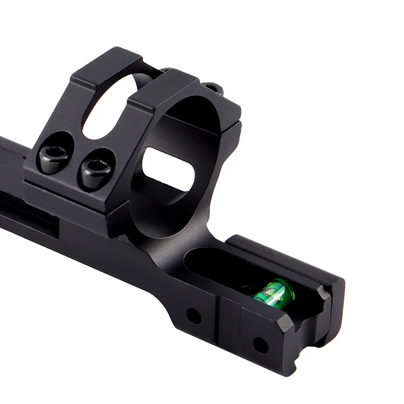 Tactical scope mounting base, 25.4/30mm with bubble level bracket, scope balance tube clamp bracket, suitable for 11mm Picatini