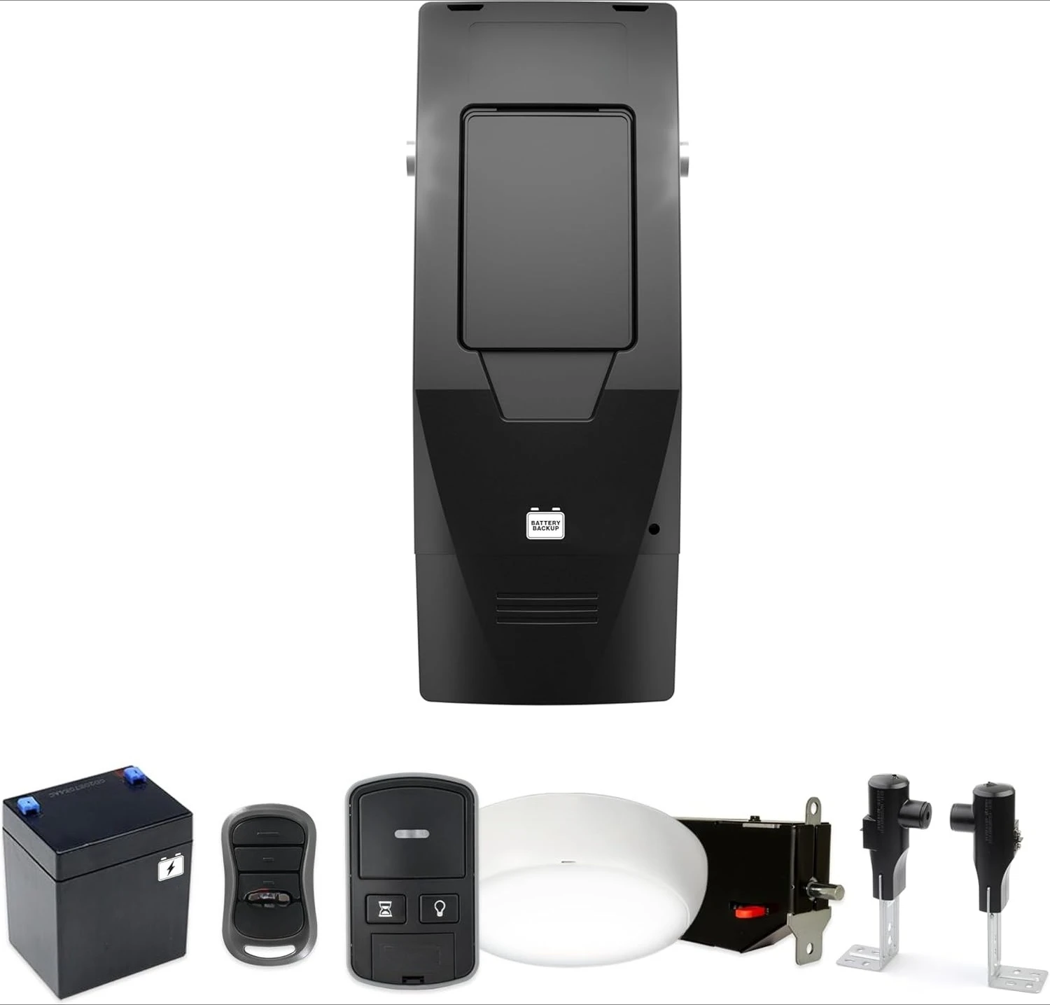 

6072H-B Wall Mount Garage Door Opener with Battery Backup, Wall Mounted & Space Saving