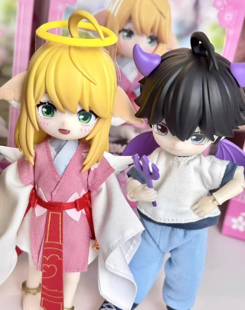 

Новая наивная и стойкая лиса, демон, маленькая красная девичь, брачная серия, слепая коробка, милая экшн-фигурка, украшение для рабочего стола, подарки