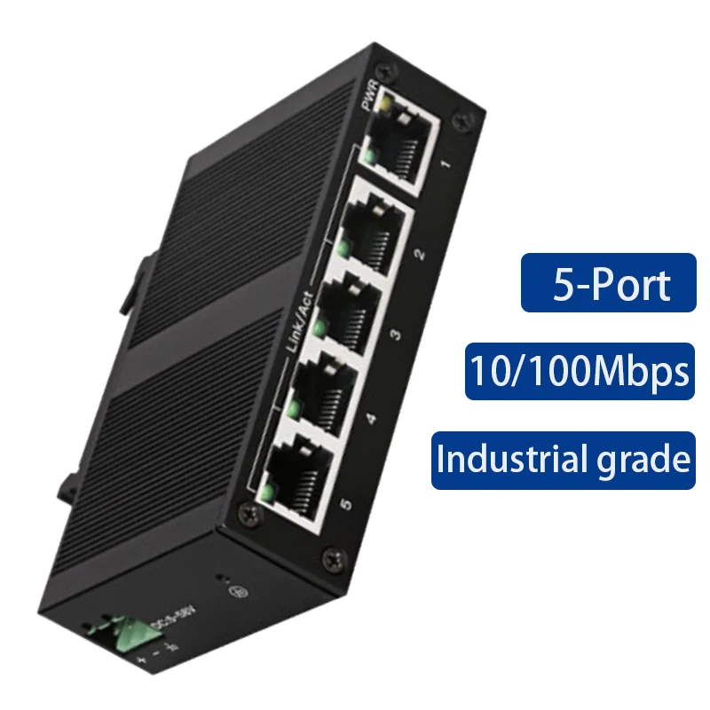 

RJ45 Controller Adapter RJ45 HUB Full Auto Game Loading Adapter Ethernet Switch 5-port industrial 100M switch Splitter Extender