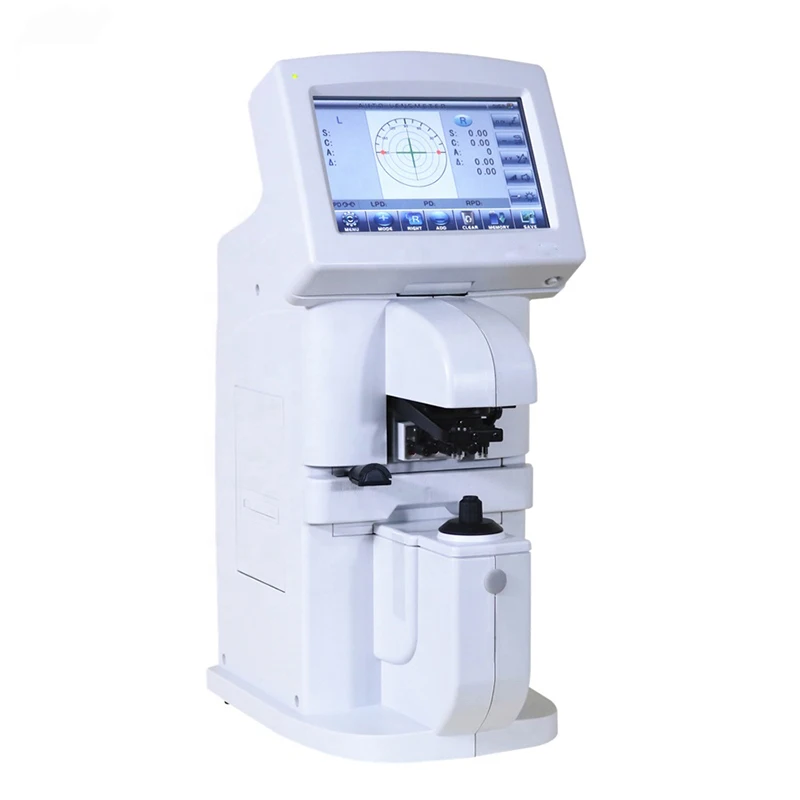 Auto Lensmeter Focimeter With PD Printer 7 Inch Screen Digital Lens Meter Optical Focimeter Automatic Lensmeter Auto Lensometer