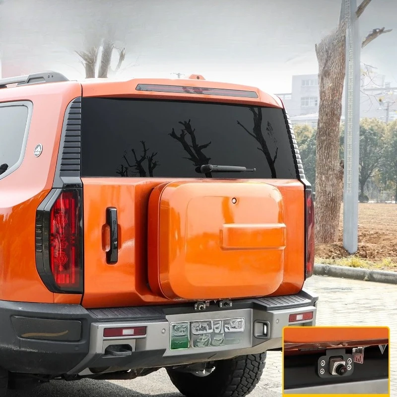 Rear Door Backpack ABS Spare Tire Expansion Storage Box Toolbox For Jetour G700 2025 2026 Modification Accessories
