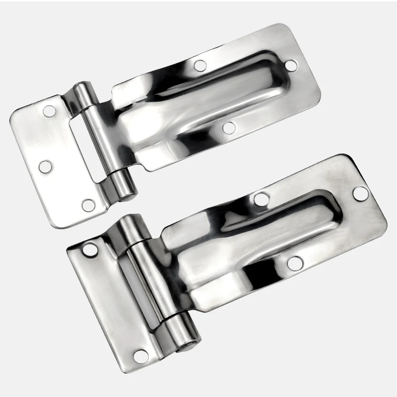 304 Stainless Steel Hinge Vehicle Modification Anti Detachment Anti Rust Fireproof Door Heavy-duty Truck Door Hinge