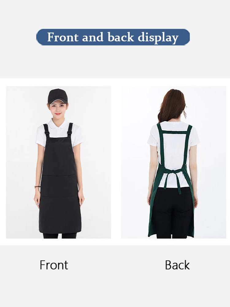 상업용 투숄더 방수 앞치마 커버올 - 슈퍼마켓, 커피숍, 호텔 및 음식 서비스를 위한 내구성 있는 보호