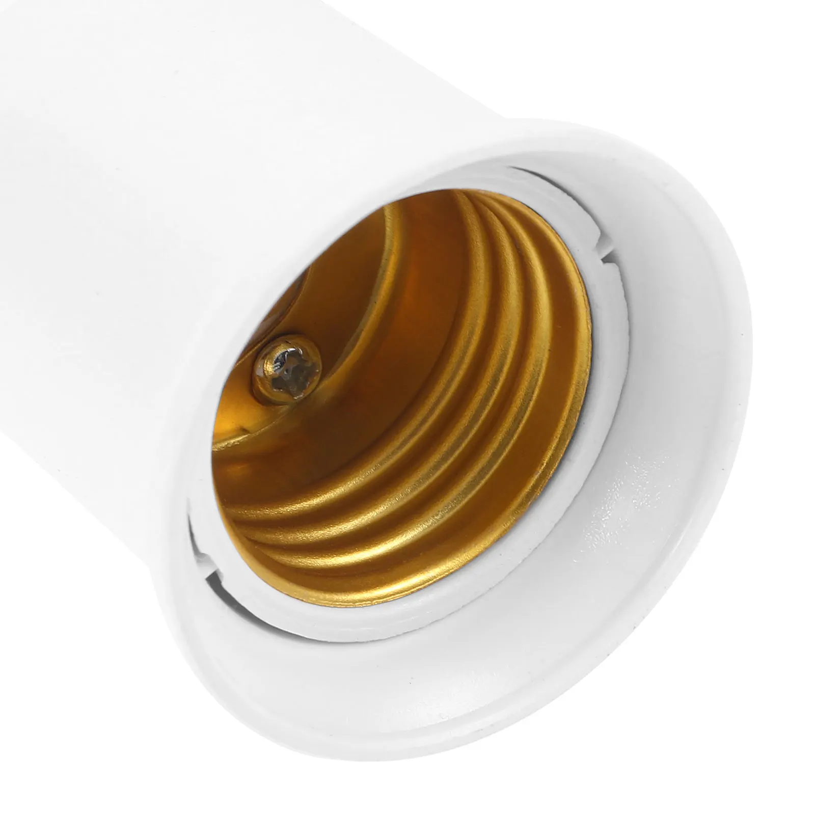 

3pcs E27 Holder Adapter Light Plug Wall ABS E26 Light Bulb Outlet Socket Adapter Conversion Bulb Outlet Socket