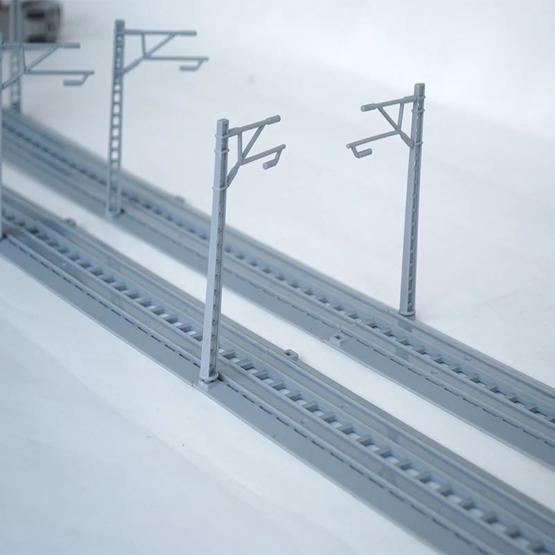 High-Speed Rail Model Train Track Accessories Platform 80CM Scene Simulation Toy Train High-Speed Rail Simulation Children's 3D