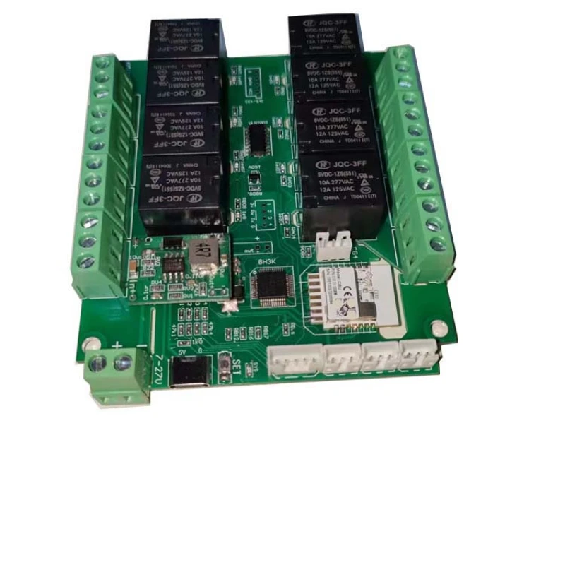 Tuya Smart 8 قنوات للتحكم عن بعد في مستوى المياه ومستشعر درجة الحرارة/الرطوبة ذو 4 مناطق مع تطبيق الهاتف + دعم مكبر الصوت الذكي #5