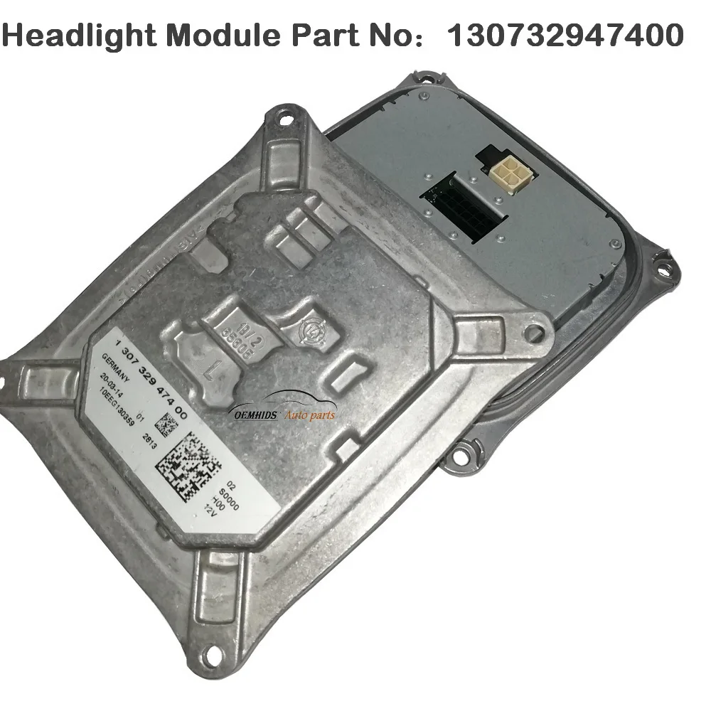 130732947400   OEM الصابورة الأصلي OEMHIDS ل 14-16 Masera-ti Giberi DRL LED المصباح التحكم وحدة تشغيل الكمبيوتر 1307329474