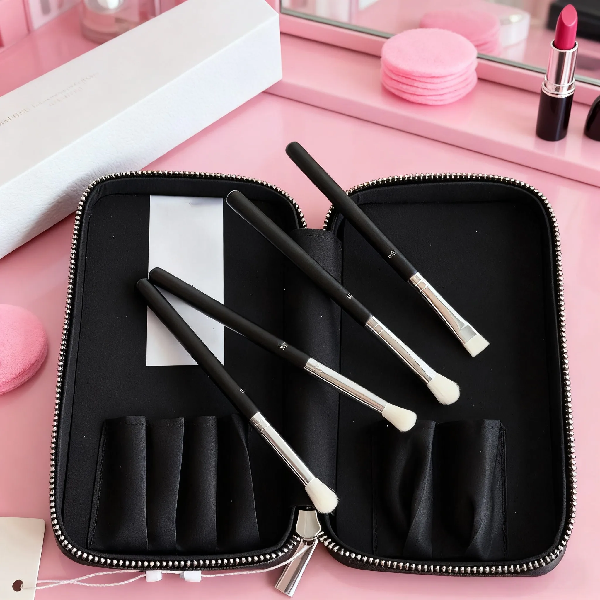 Luxury Brand Makeup Brushes Set CD Style Foundation Brush Blush Eyeliner Brush Eye Shadow Brush Christmas New Year Holiday Gifts