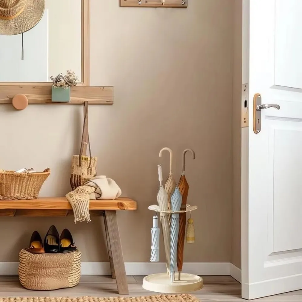 

Креативная бытовая стойка для хранения зонтов, портативное ведро для зонтов большой емкости, дождевики, полки для гостиной