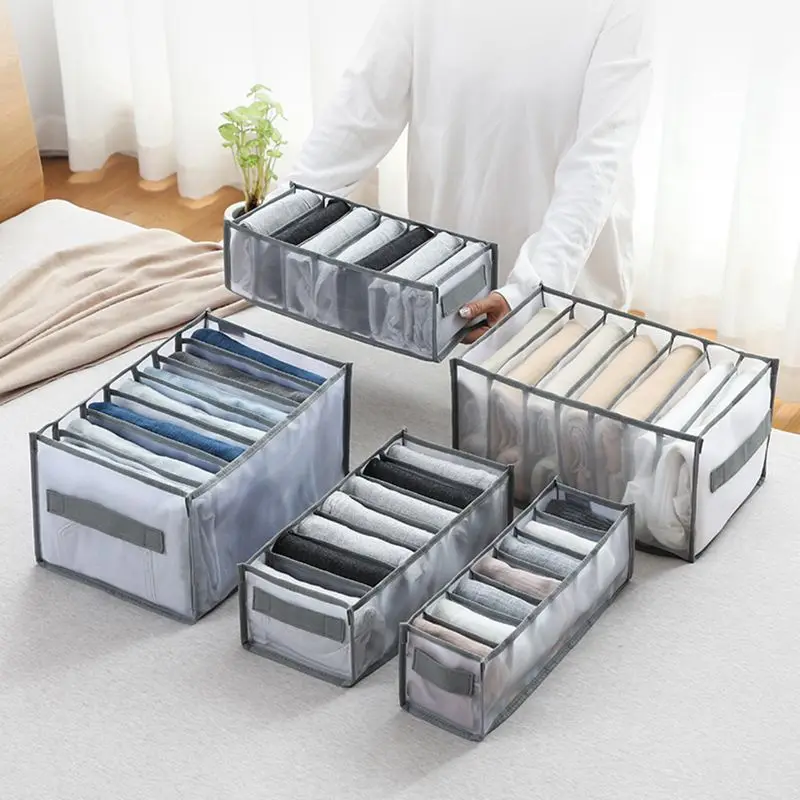 Organizer for Socks Organizer for Jewelry in The Closet Pants Jeans Storage Organizer Socks T-Shirt Wardrobe Storage Organizers