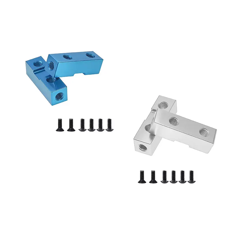 Aluminum Servo Stay Mount for Tamiya CW01 LunchBox Wild One DF02 DT02 Hornet Super Hotshot ClodBuster BullHead RC Car Accessory