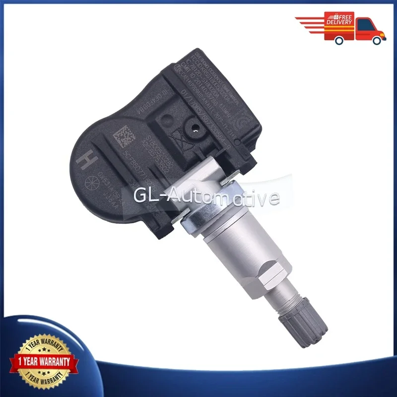 Sensor de pressão dos pneus tpms 433mhz, 4 unidades, para jaguar E-PACE 2017-11 a 2024-10 gx631a159aa lr070840