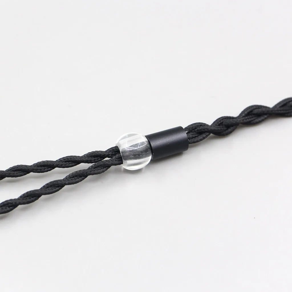 Чистый 99% Серебряный Внутренний нейлоновый кабель для наушников для фокусного расстояния, Elear Elex Elegia Stellia Dual 3,5 мм, разъем для наушников LN008270